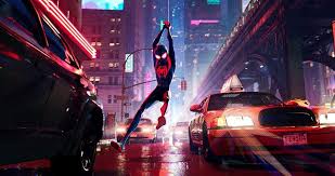 Official Film Chart Spider Man Into The Spider Verse