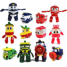 Coloring pages of robot trains. Robot Trains Transformation Anime Figures Pvc Rt Kay Alf Duke Train Car Robot Family Figure Toys For Kids Action Figures Aliexpress