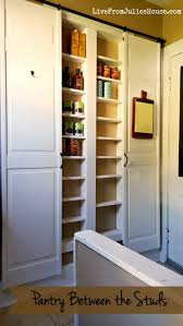 What's the best method to attach them? Pantry Between The Studs Live From Julie S House