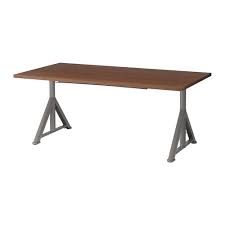 The assembly instruction also covers this and suggests to remove impact marks with k 180 sand paper. Idasen Desk Brown Dark Gray 63x31 1 2 Ikea Desk Ikea Table Top