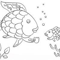 Malvorlagen Regenbogenfisch Coloring And Malvorlagan