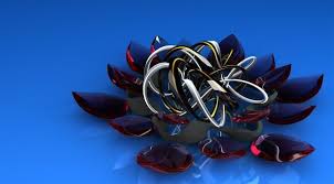 Flower Glass Metal Wallpaper Hd 3d 4k Wallpapers Images Photos And Background Metal Flowers Wallpaper Metallic Wallpaper