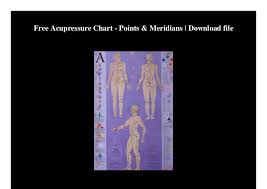 free acupressure chart points meridians download file