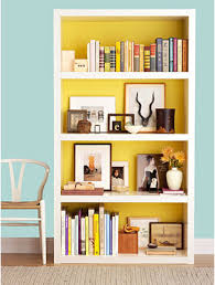 Bookshelf Chic Home Decor Home Painted Bookshelves