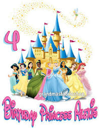 Details About New Personalized Disney Princess Birthday T Shirt Add Name And Age To The Design