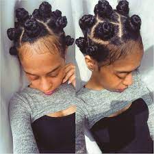 Pin On Bantu Knots Hairstyles