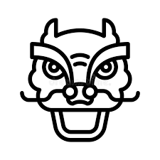 Besides, if you ask me, their eyes are some of the most fun to draw, and this one is nice and large because of directions. Dragon Dance Head Vector Chinese Lunar New Year Line Icon Stock Vector Illustration Of Chinese Traditional 137090524