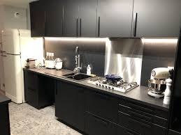 Plaque inox credence sur mesure. Credence Sur Mesure En Inox Credence Inox Cuisine Moderne Credence