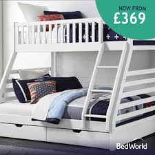 The States Bunk Bed Is A Triple Sleeper Bunk Bed From The High Quality Sweet Dreams Range Penyimpanan