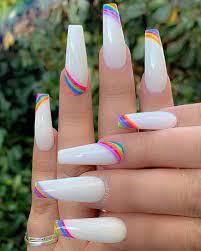 Pin De Alexys Durham En Nailz Manicura De Unas Forma De Unas Acrilicas Unas Postizas De Gel