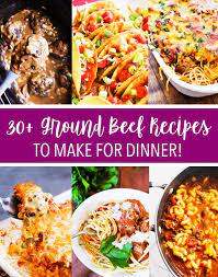 30 Ground Beef Recipes Delicious Dinners Pipandebby Com Dinner With Ground Beef Beef Recipes Ground Beef Recipes