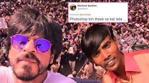Is Shah Rukh Khan Hero Alom S Biggest Fan Photoshopped Selfie Becomes The Butt Of All Jokes Trending News The Indian Express Hero alom superstar bangladesh , funny fight scene😀😀. is shah rukh khan hero alom s biggest