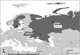 Due to the coronavirus and the temporary entry ban to sweden, the swedish migration agency has decided that the majority of visa applications will. Case Studies In Sweden Ukraine And Nw Russia Download Scientific Diagram