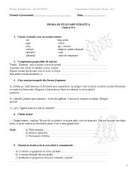 Fisa Evaluare Sumativa Pentru Clasa A 2 A La Limba Romana Cu Descriptori De Performanta Sheet Music Music