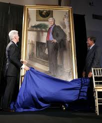 Monica lewinsky dress has become the image we ascertained on the internet from reliable imagination. Beyond Monica Lewinsky S Shadow And The Blue Dress Other Things Hidden In Presidential Portraits The Washington Post