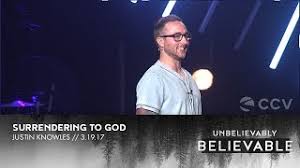 God, the father, sent his only son to satisfy that judgment for those who believe in him. Surrendering To God Youtube