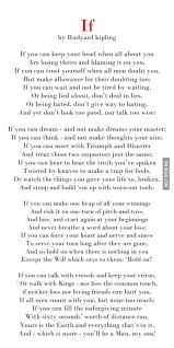 My Life Motto Sorry For The Long Reading Inspirational Speeches If Rudyard Kipling Words