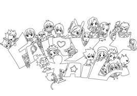 A collection of the top 49 fairy tail wallpapers and backgrounds available for download for free. Coloring Pages Fairy Tail Print Free Anime Characters