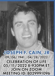 Joseph Cain Obituary (1941