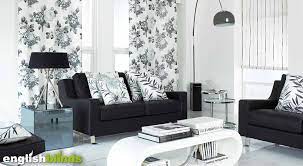 Nordic minimalist geometric wall art deer motif and heart icon fine art canvas prints pictures for modern office home living room interior decor. Luxury Black Grey And White Monotone Floral Patterned Curtains Black And White Living Room White Furniture Living Room Bedroom Vintage