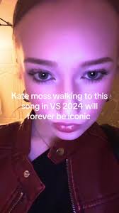 Kate Moss Walking to Iconic Song at Victoria's Secret 2024