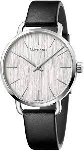 Calvin Klein Dames Analoog Quartz Horloge Met Leren Band K7b211c6 Stolsel Calvin Klein In 2020 Leather Watch Calvin Klein Watch Womens Watches