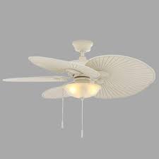 The optional remote control can also be used for the ultimate in convenience. Hampton Bay Havana 48 In Indoor Outdoor Vintage White Ceiling Fan With Light Kit 51327 The Home Depot Ceiling Fan With Light Outdoor Ceiling Fans White Ceiling Fan