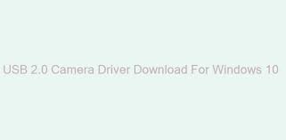 There was a time when apps applied only to mobile devices. Usb 2 0 Camera Driver Download For Windows 10 Peatix