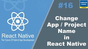 Change App Name In React Native Youtube