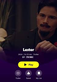 Lester is a good psychological thriller
