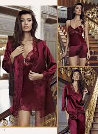 Perin 8050 Saten Altili Takim Kadin Kiyafetleri Kadin Ic Giyim Moda Stilleri