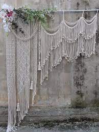 Photography Macrame Backdrop Boho Wedding Decoration Extra Large Wall Hanging Eclectic Wedding Decor Macrame Wedding Decor Macrame Wedding Backdrop Macrame Wedding