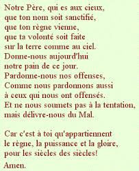 Priere Notre Pere Priere Notre Pere Priere Pere