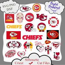 The kansas city chiefs are a professional american football team based in kansas city, missouri. Kansas City Chiefs Bundle Logo Sport Svg By Littemom Shop On Zibbet