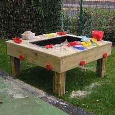 Playing In Sand Has Been A Favourite Pastime For Generations Of Toddlers Children Can Enjoy The Splashing O Playground Equipment Playground Natural Playground