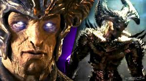 You're all too weak to see the truth! Zack Snyder S Justice League Low Res Steppenwolf Image Reveals Snyder Cut Character Design