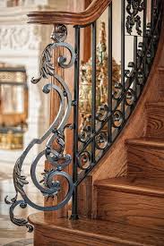 Ornate European Styled Railing Iron Stair Railing Wrought Iron Stairs Stair Railing Design
