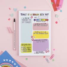 See more of it's a brand new day on facebook. Brand New Day Notepad By Angela Chick Notonthehighstreet Com