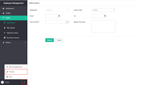 Customize Themes And Icons Help Zoho Creator