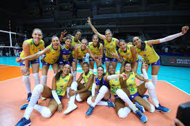 Liga das nações de voleibol feminino 2019. Classificado Brasil Vence Mais Uma E Segue Na Lideranca Da Liga Das Nacoes Gazeta Esportiva