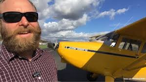 1947 Stinson 108-2 Float Plane Takeoff