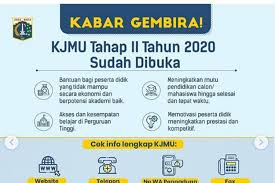 Berikut ini merupakan tautan untuk cek status penerimaan kjp terbaru. Kartu Jakarta Mahasiswa Unggul 2020 Tahap 2 Dibuka Ini Cara Daftar Halaman All Kompas Com