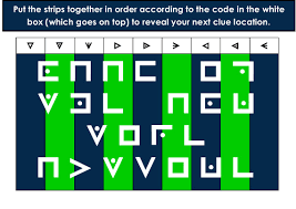 In each row and in each column no two tiles can have the same number of dots. Ciphers Puzzles And Codes Treasure Hunt