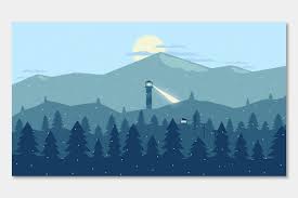 How to create a flat landscape in illustrator? Landscape Vector Flat Design Bundle Landscape Illustration Illustrator Tutorials Landscape Wallpaper