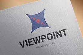 Vector logo available to download for free. Viewpoint Logo Template Logo Templates Craft Logo Logos