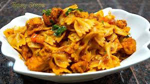 Farfalle bow tie pasta with chicken sun dried tomatoes recipe food com / fr. How To Cook Bow Tie Chicken Pasta Farfalle Pasta Chicken Recipe