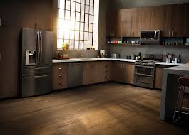 in the kitchen, black is the new black