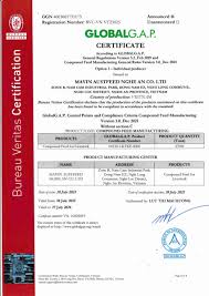 Mavin Austfeed Nghệ An đạt chứng nhận GlobalGAP