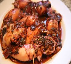 Just Wanted To Share This Delicious Recipe From Lidia Bastianich With You Buon Gusto Stuffed Calamari Lidia S Recipes Wine Recipes Italian Recipes