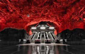 Amazing Underground Art In Stockholm S Metro Station Demilked Stockholm Metro Underground Art Stockholm